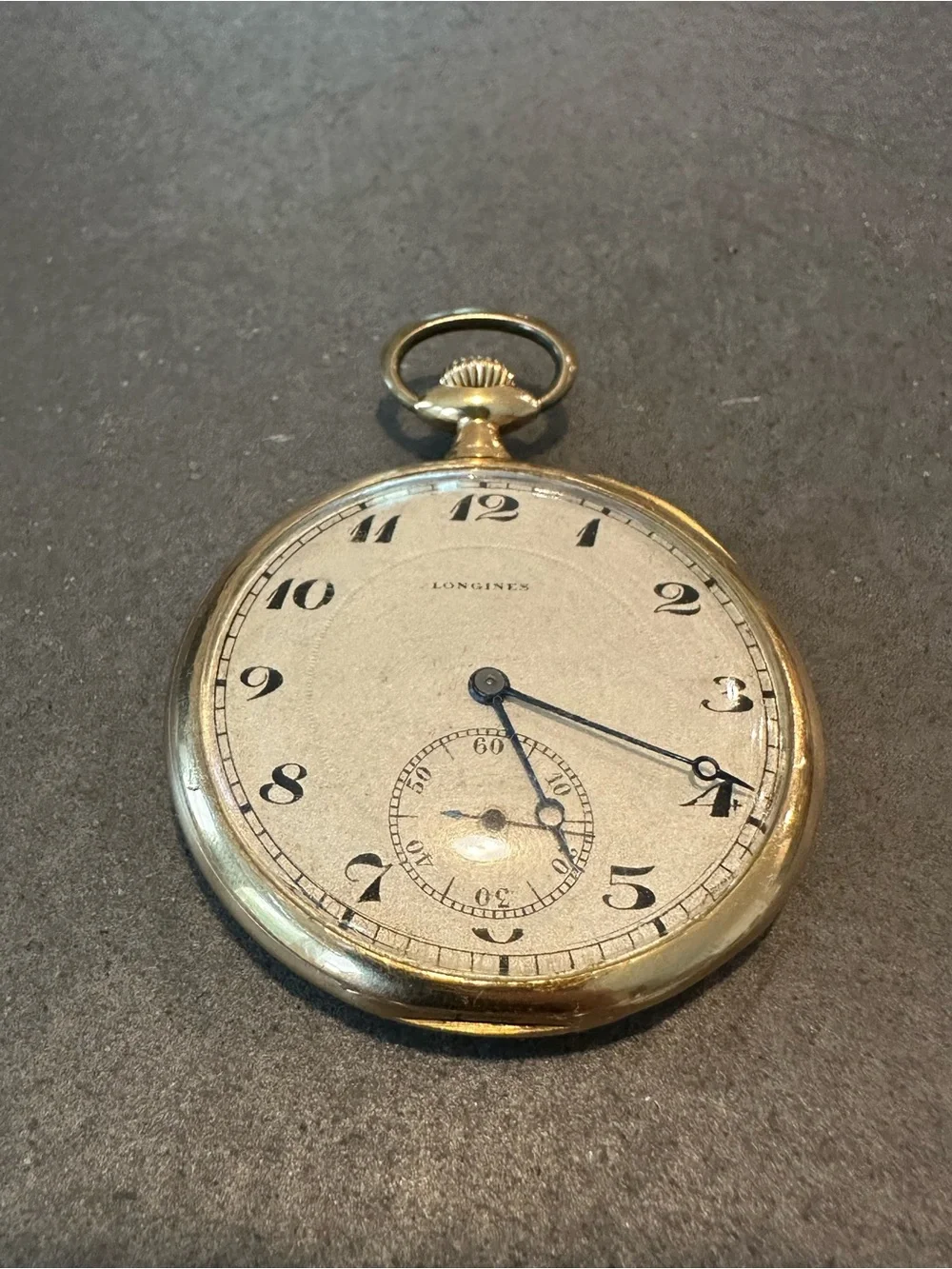 Longines 18k Gold Grand Prix Paris 1900’s Pocket Watch